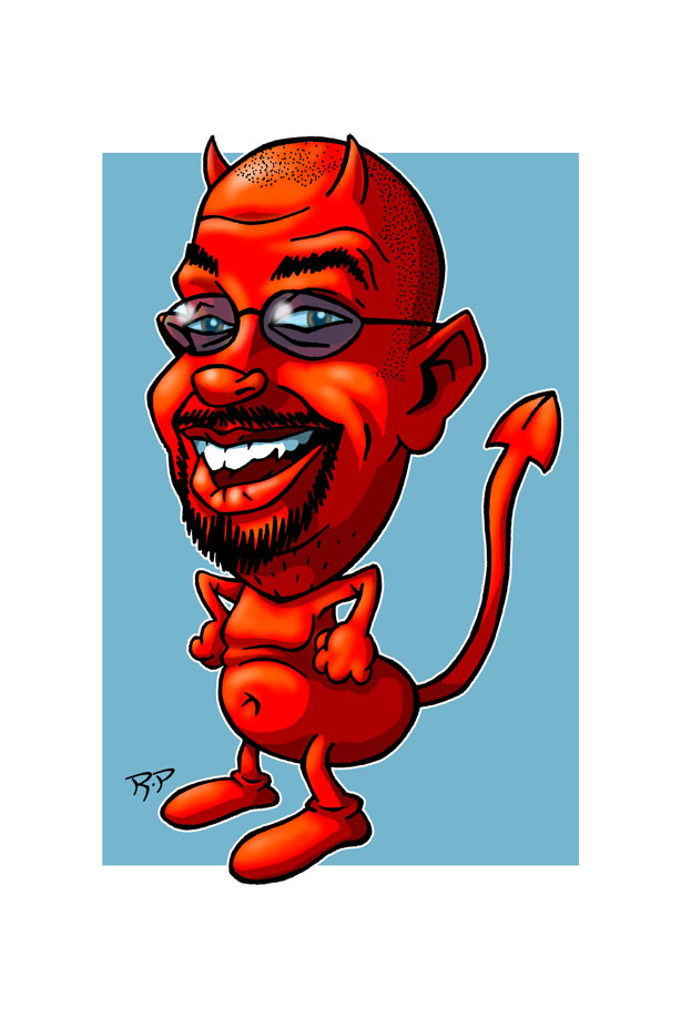 Devilish Caricature